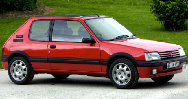 Cotação de seguro 205 GTi 1.9